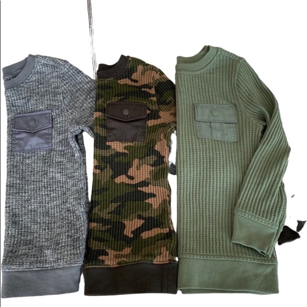 Toddler thermal shirt bundle